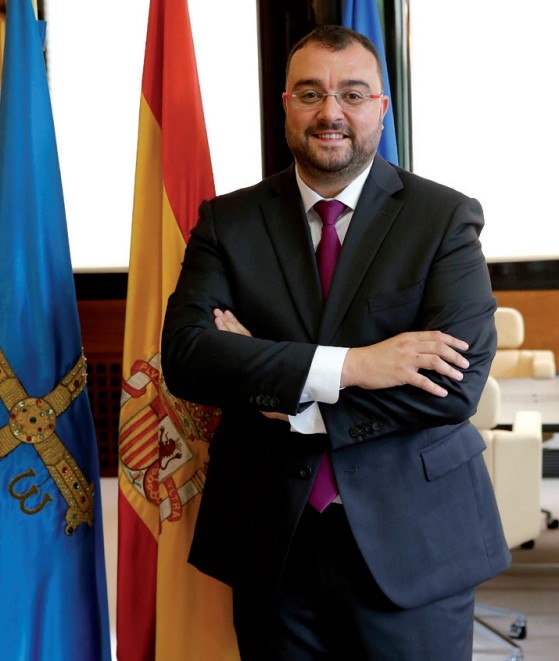 Adrián Barbón Rodríguez - Presidente del Principado de Asturias