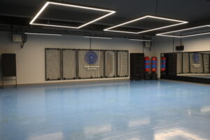 Gimnasio de edificio reformado