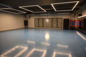 Gimnasio de edificio reformado